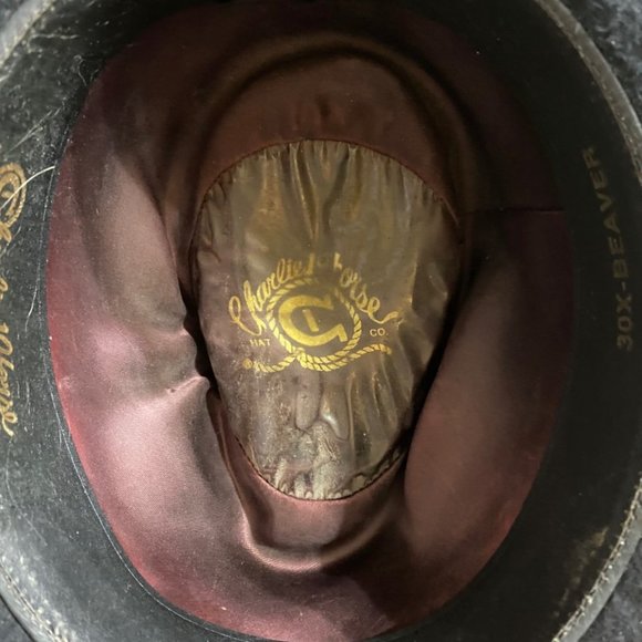 Vintage Charlie 1 Horse, 30x Beaver, Western Hat - Picture 6 of 6